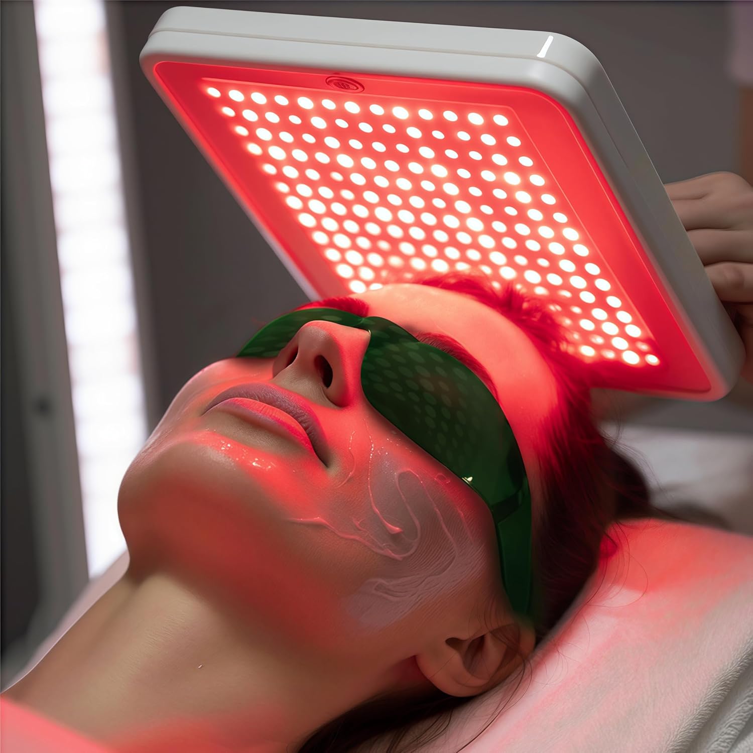 Red Light Glasses Eye Protection, Safety Glasses for 600nm-900nm Red LED Light Therapy, OD 4+ for Tanning Hair Removal Eye Protetion - Image 7