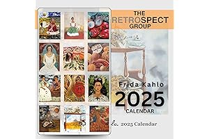 Frida Kahlo 2025 Wall Calendar: Celebrate the Legacy of a Mexican Art Icon
