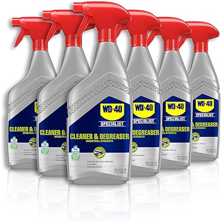 WD-40 - 303356 Specialist Cleaner & Degreaser, 32 OZ [Non-Aerosol Trigger] [6-Pack]