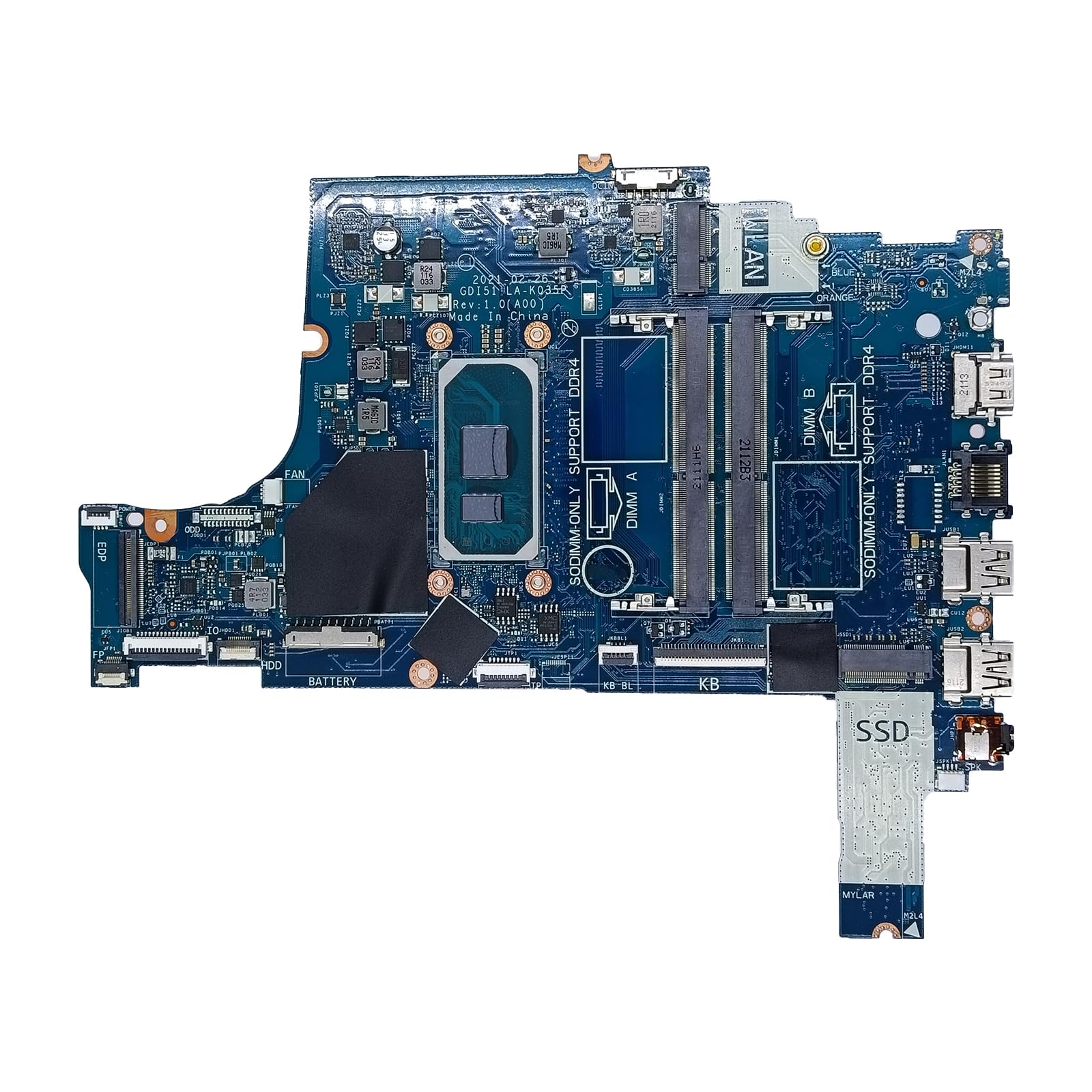 Amazon.com: Replacement for Dell Vostro 3401 Motherboard GDI51 LA