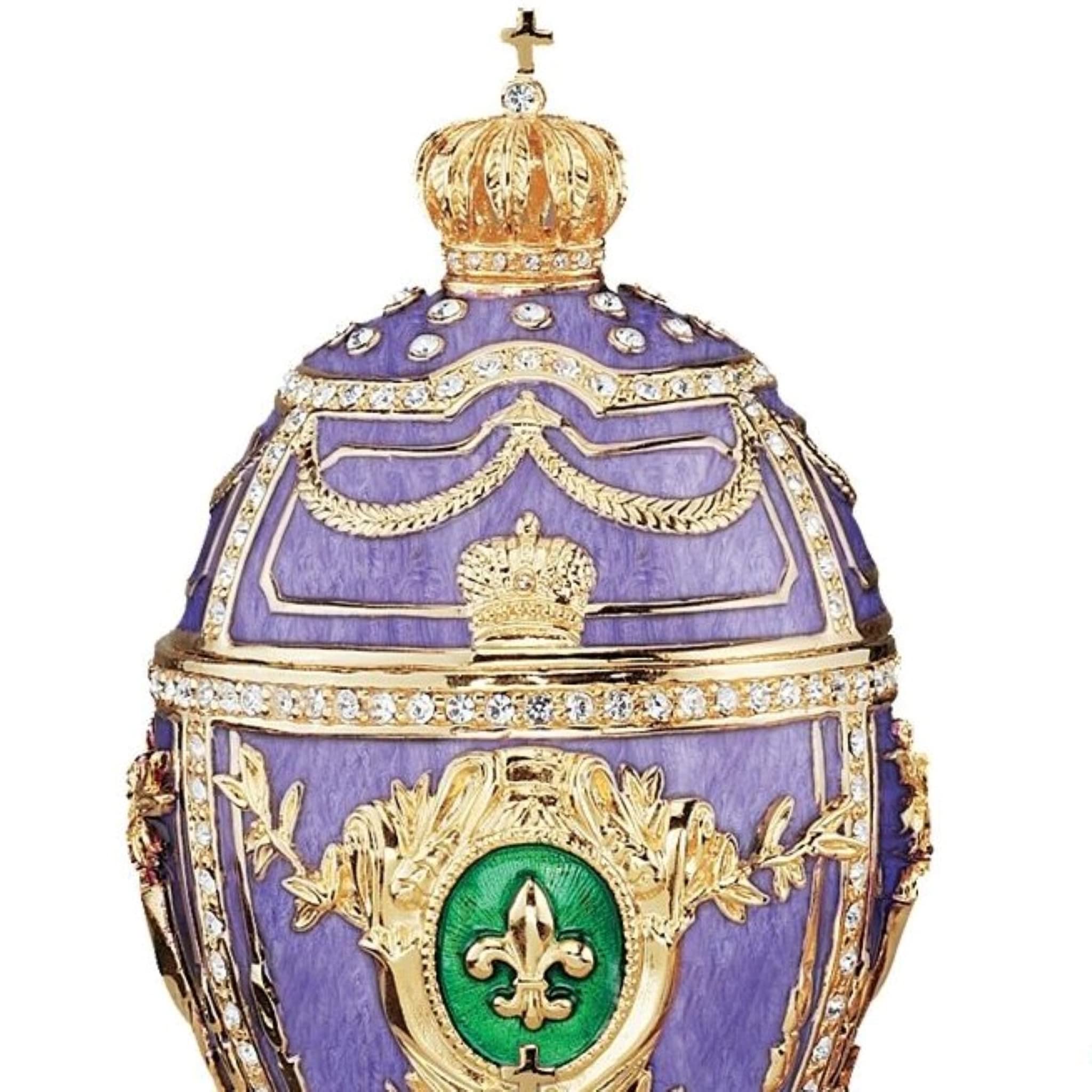 Design Toscano Tassel and Fleur-de-Lis Romanov Style Collectible