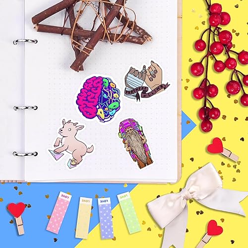 Vista 339 de BulbaCraft 100 calcomanías de meme de gato, divertidas calcomanías de gato, regalos para mujeres y hombres Gato Meme