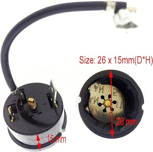 Miniatura 7 de Protector de sobrecarga térmica del compresor 220V para refrigerador HX13HP