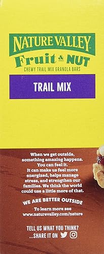 Vista 55 de Nature Valley Barras masticables de proteínas, mantequilla de maní, chocolate oscuro, 5 barras (paquete de 3)