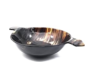 Traditional Scottish Horn Bowl - A Symbol of Friendship and Celebration