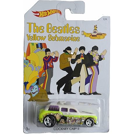 Beatles Hot Wheels: Exclusive Cockney Cab II from The Yellow Submarine