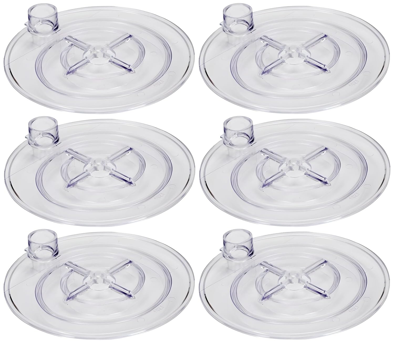 OCS Parts 1735 Pump Cover for 3587 Red Impeller on Crathco Bubblers and Cold Beverage Dispensers | 3-Pack | Compatible Replacement for Grindmaster Cecilware 1735
