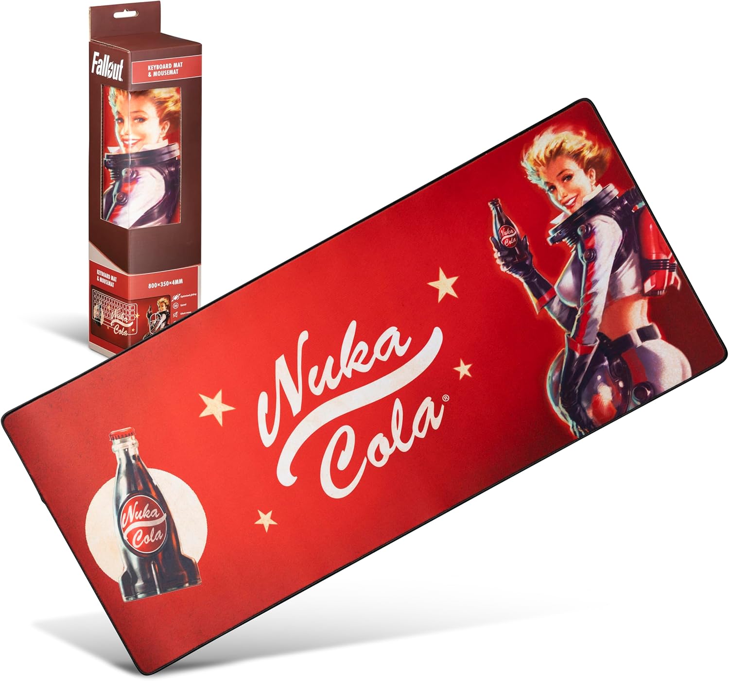 Fallout Nuka Girl Mouse Pad