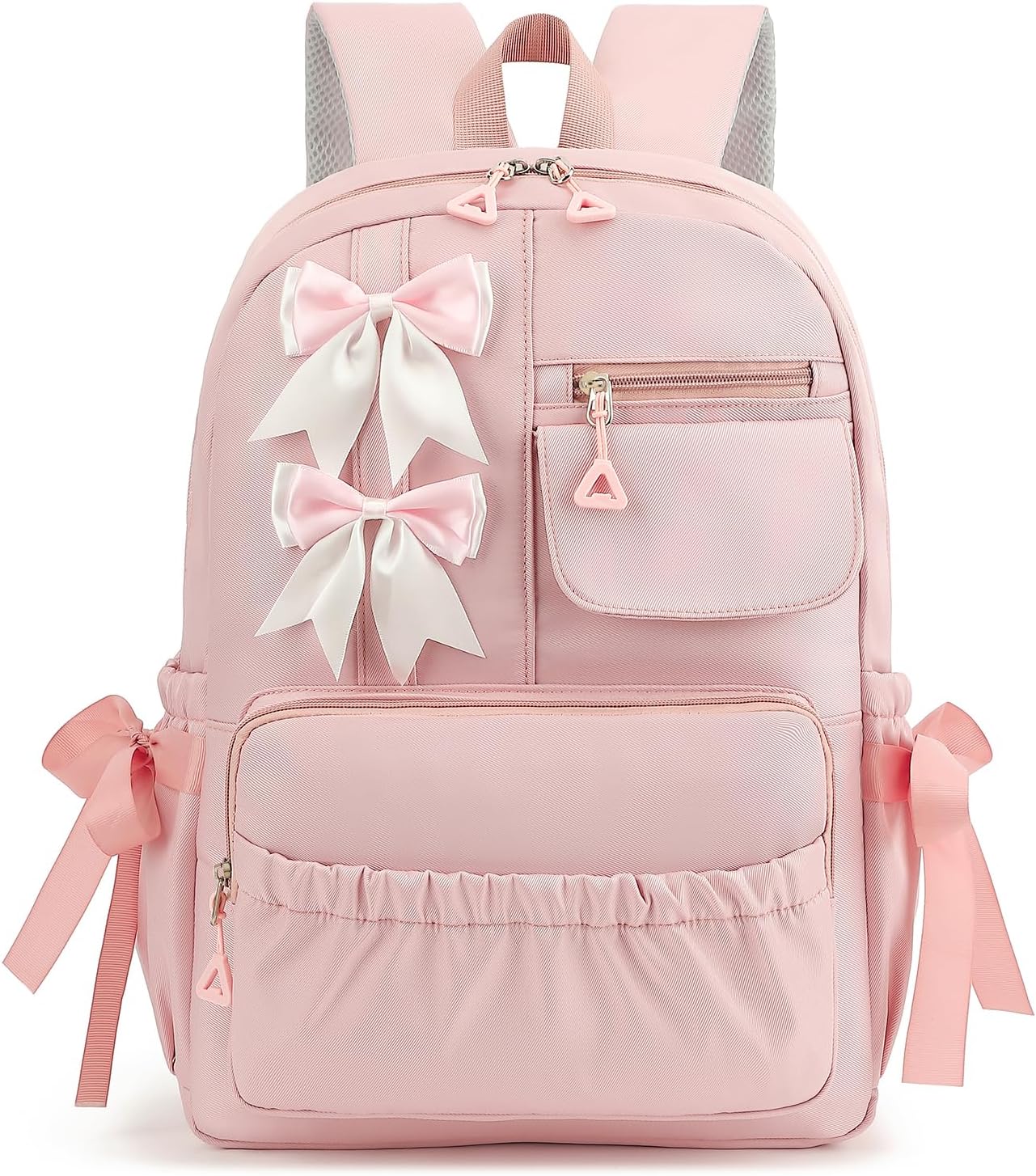 Girls Kawaii Coquette Backpack with Bows for Kids School Bookbag Aesthetic Dance Bag