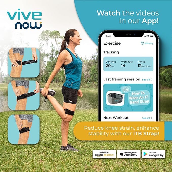 Vive IT Band Strap - Compresión Iliotibial - Soporte miniatura 9