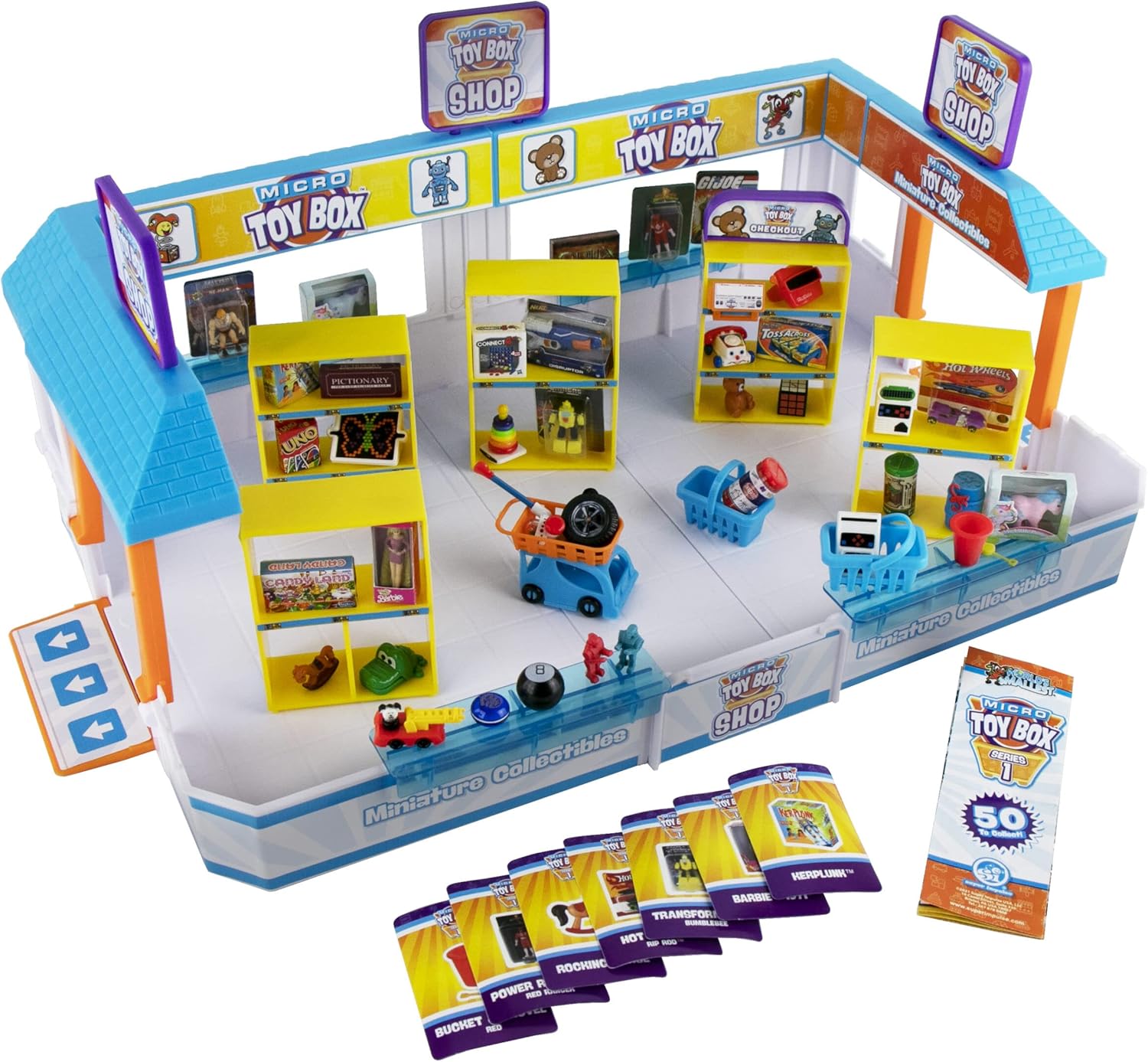 Micro Toy Box Toy Shop Playset Includes 7 Miniature Toys Amazon.ca