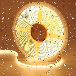 GOMING 10M32.8ft 24V COB LED Strip Light Wat...,