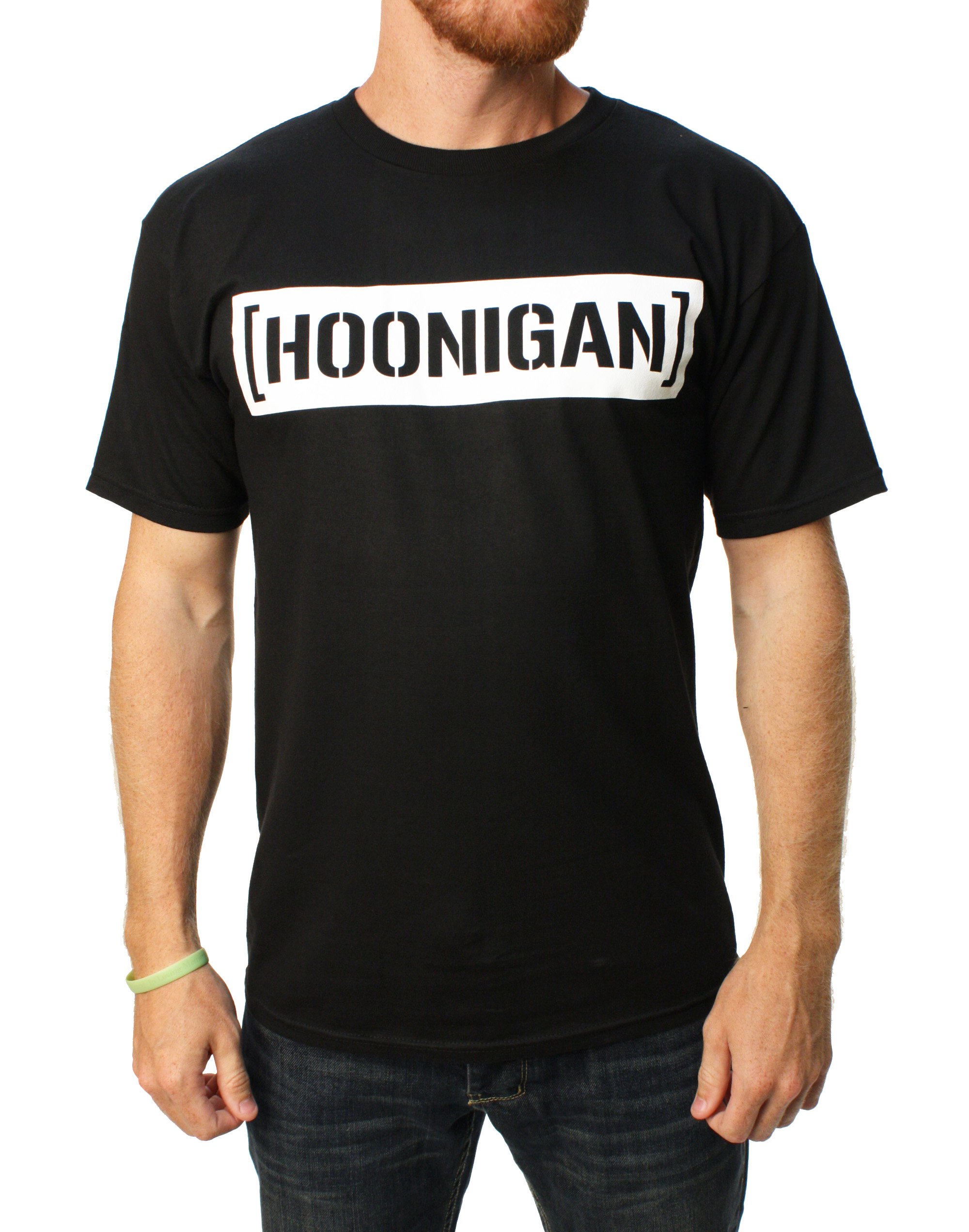 Censor Bar Tee HM210BAR-BKWT Street racing rally cars drift t-shirt Black