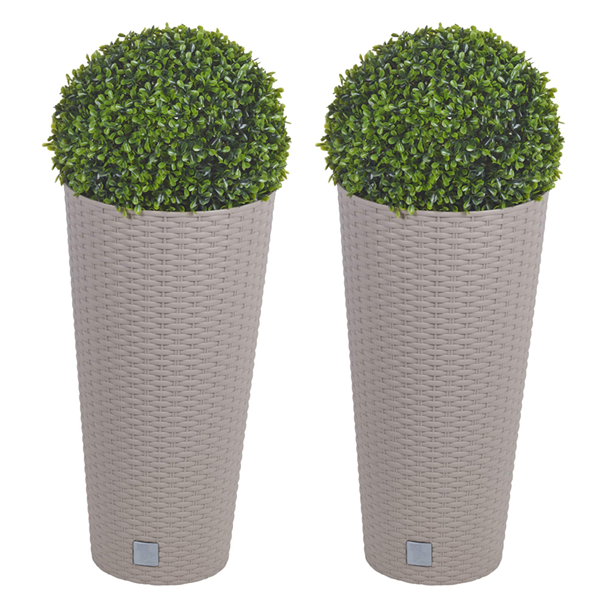 URBNLIVING Indoor Home Office Large & Small Plastic Pots Artificial Plants Home & Office Décor