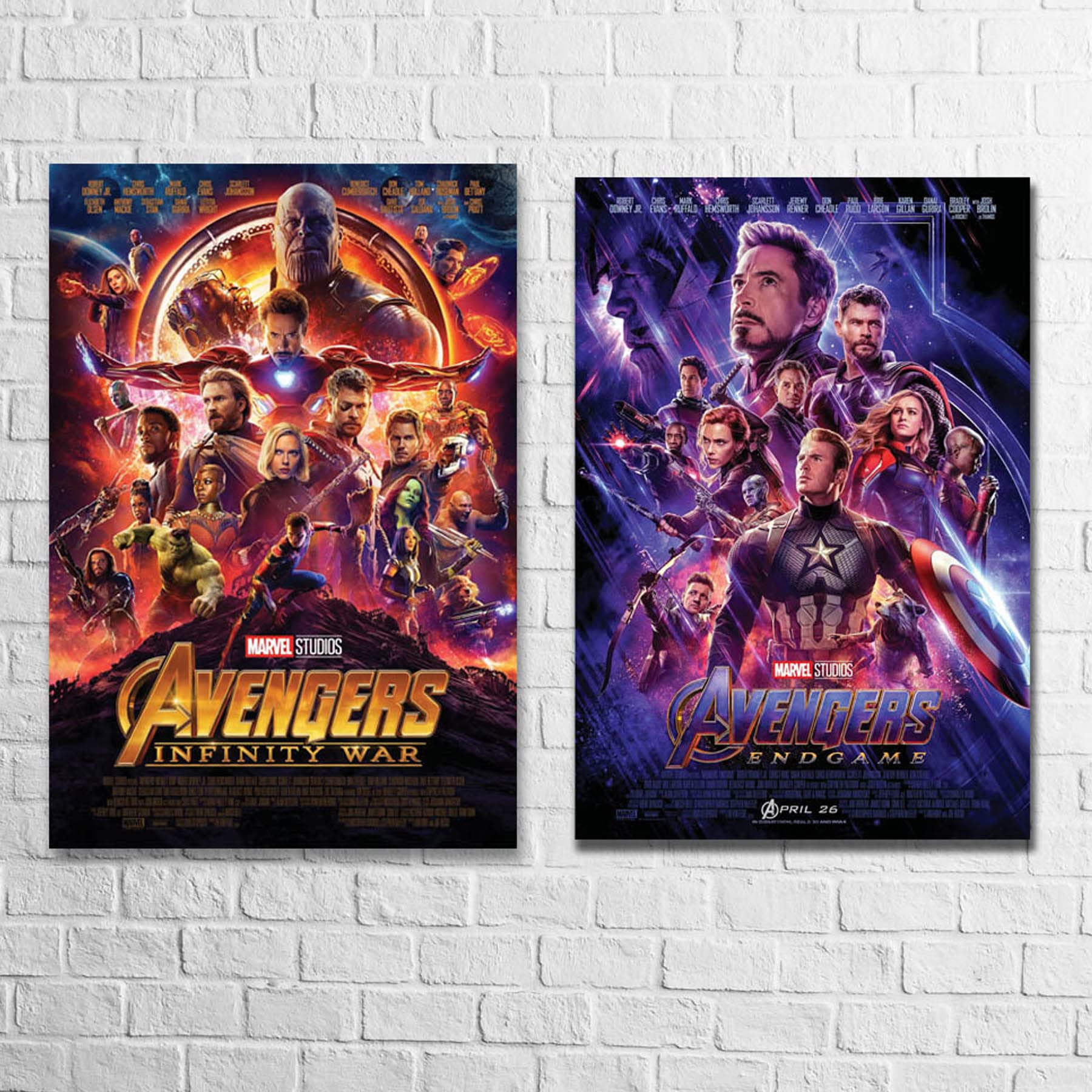 Good Hope Bamboo Abstract Poster, Multicolour, 13inch X 19inch