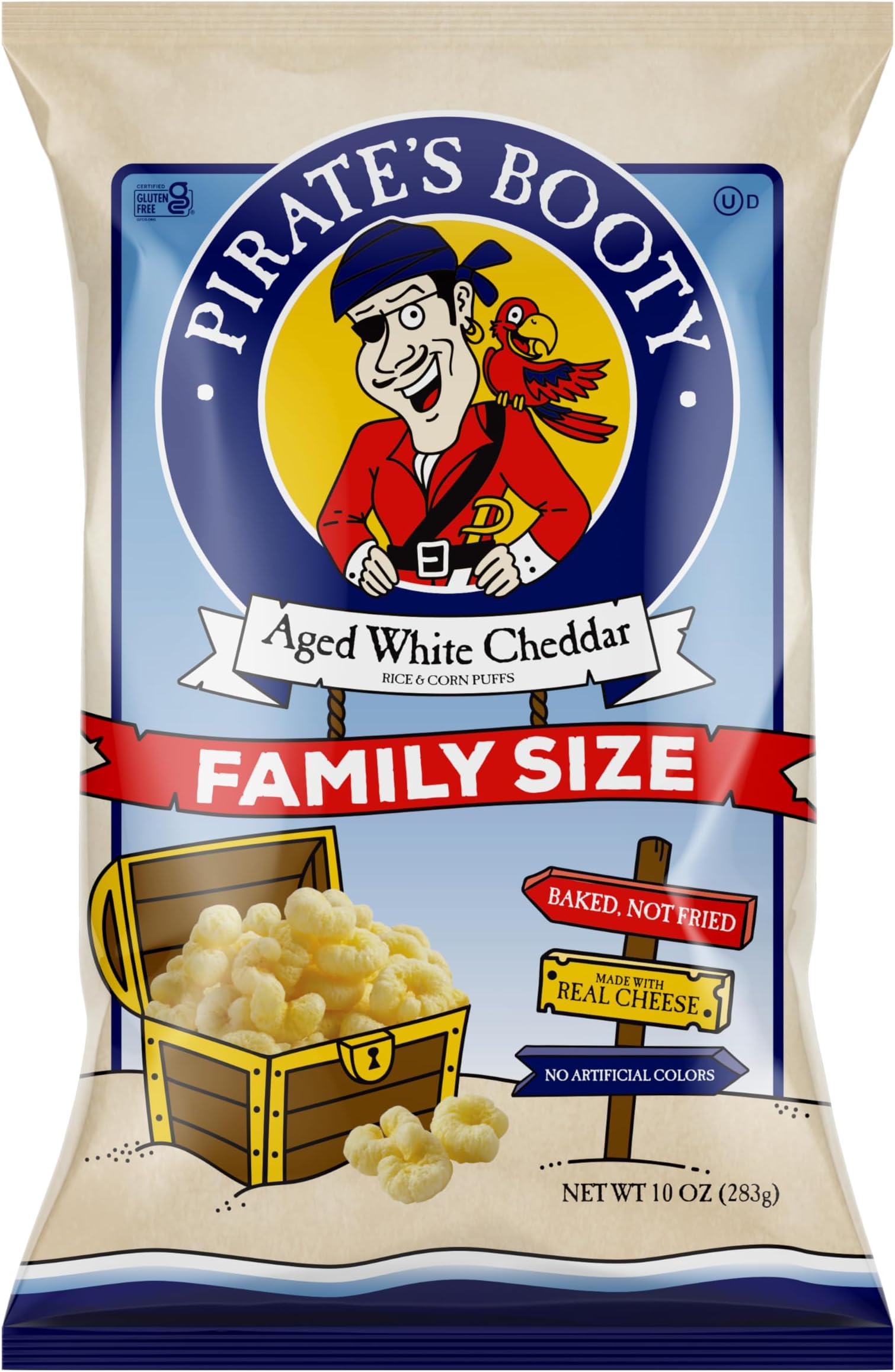 Pirate Brands Puffs Pirate Bty Chdr Wht 10 Oz