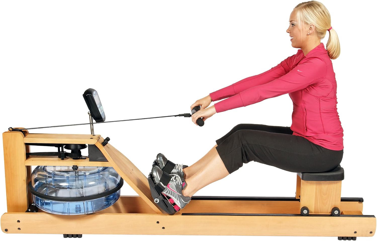 H2O Fitness Seattle Wooden Rower WRX1000 Water Rowing Machine Amazon