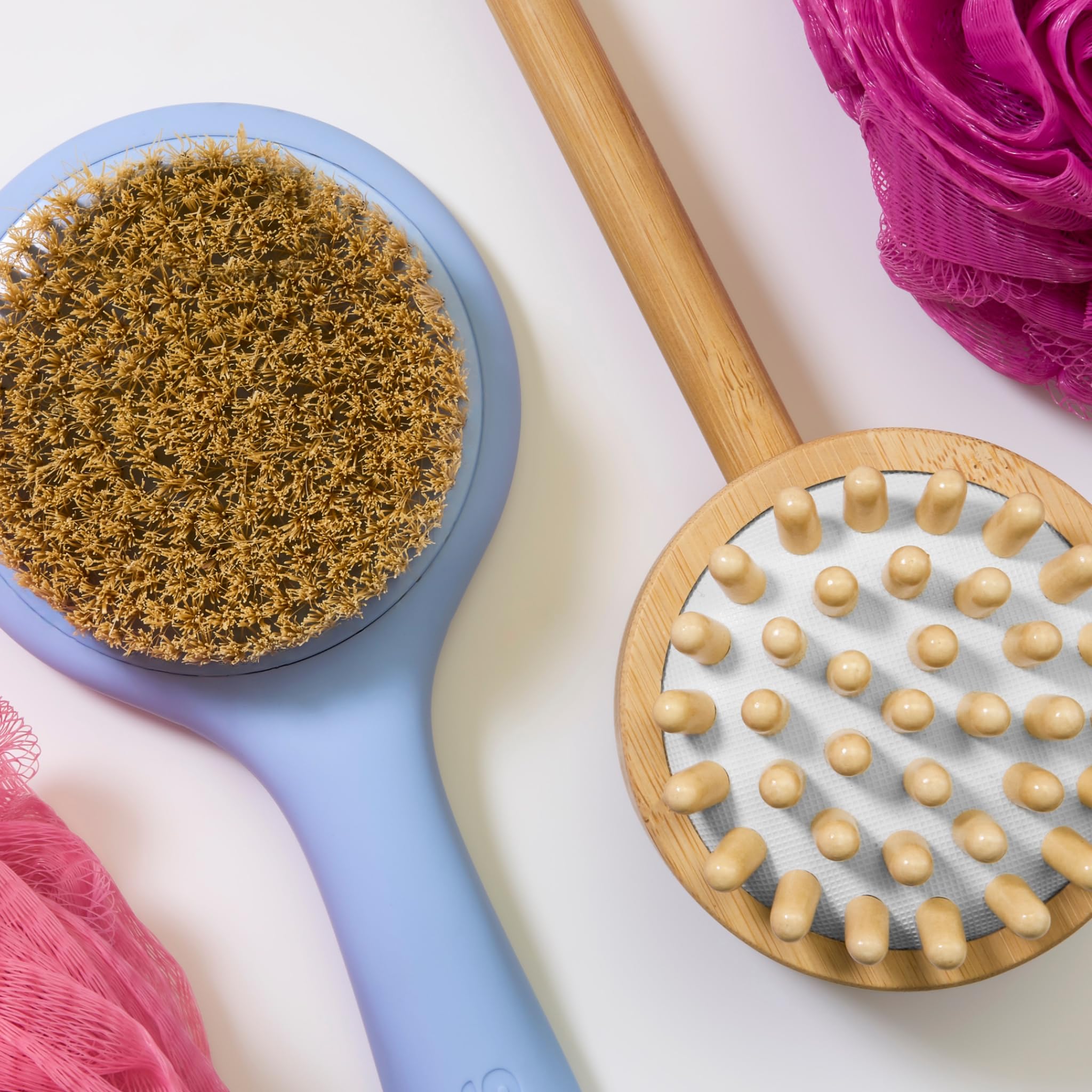 Amazon.com : Bliss Soft Touch Back & Body Dry Brush, Non-Slip Grip