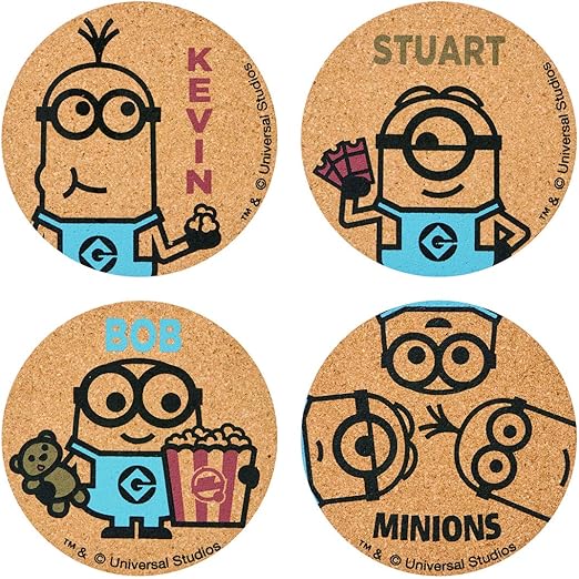 Amazon スケーター コルク コースター 4枚 ミニオン ミニオンズ 直径9 5cm Ctc1s コースター オンライン通販 Amazon スケーター コルク コースター 4枚 ミニオン ミニオンズ 直径9 5cm Ctc1s コースター オンライン通販