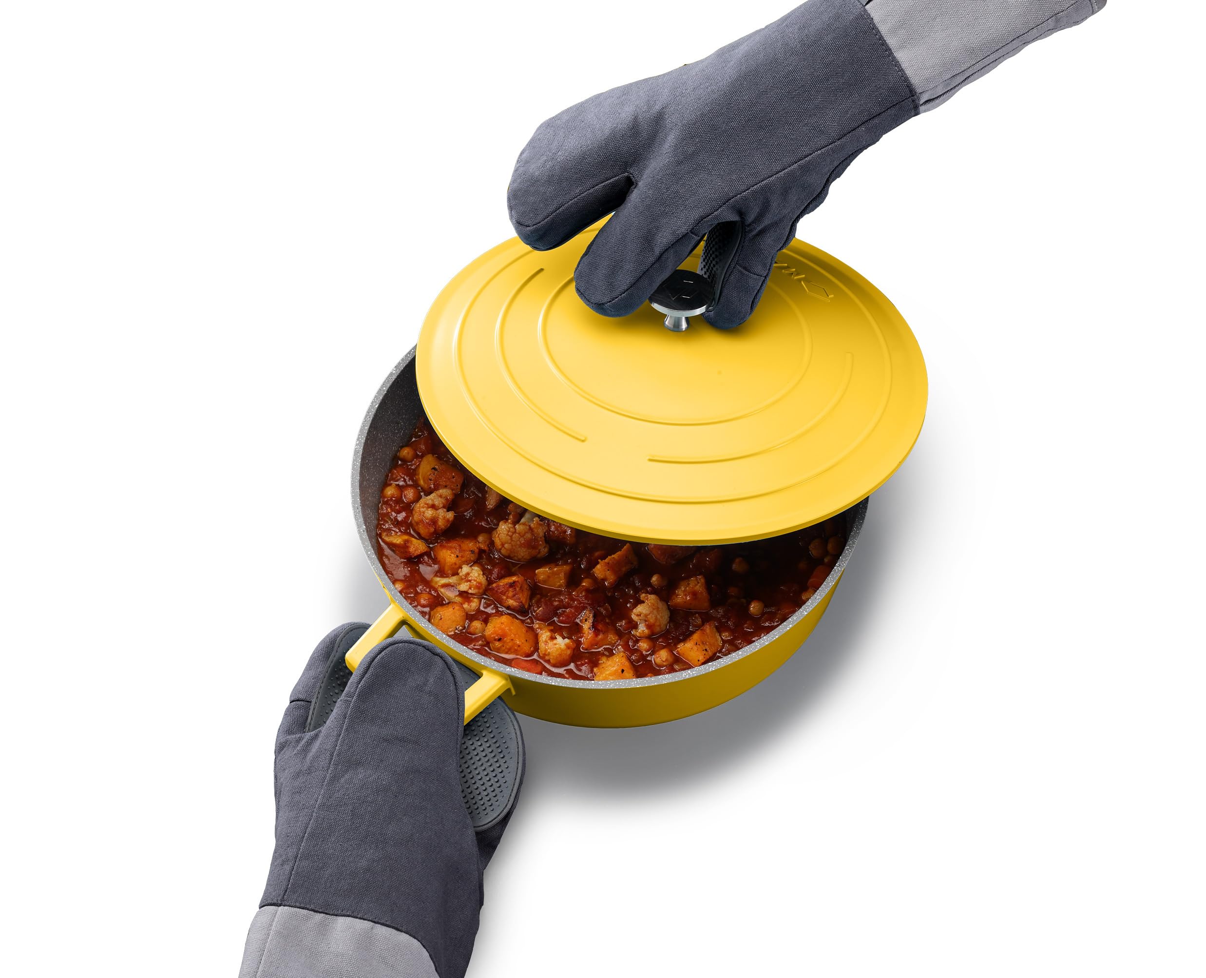 Joseph Joseph Pinch Guantes de Silicona para Horno, Resistente al Calor hasta 250°C, Lavable a Máquina