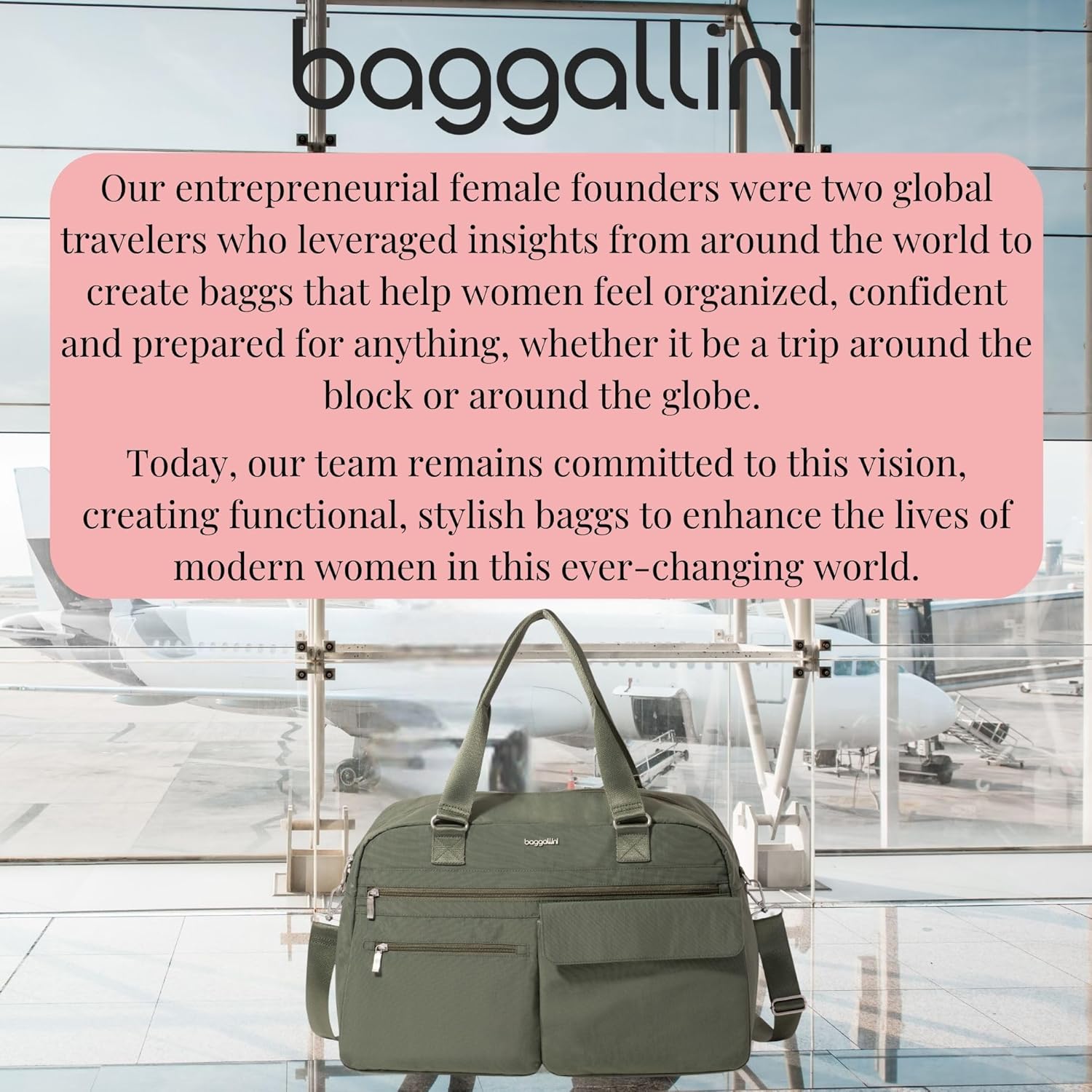 Baggallini Modern Everywhere Travel Duffel