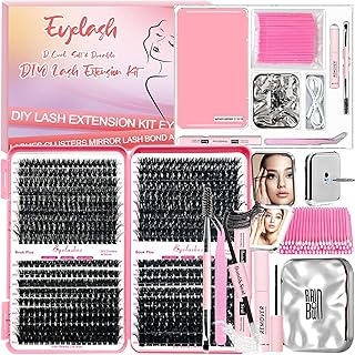 Kit de racimos de pestañas con 630 racimos de...