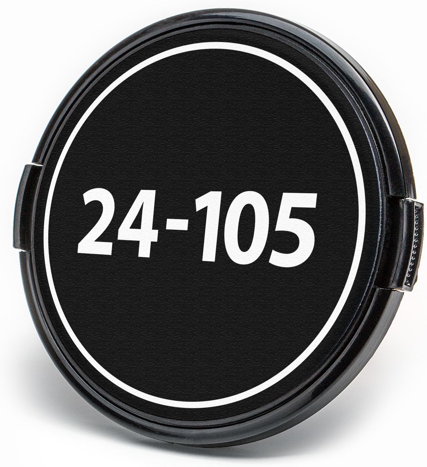 Front Lens Cap Covers with Focal Length Identifier 24-105 (fits 77mm Filter Thread)