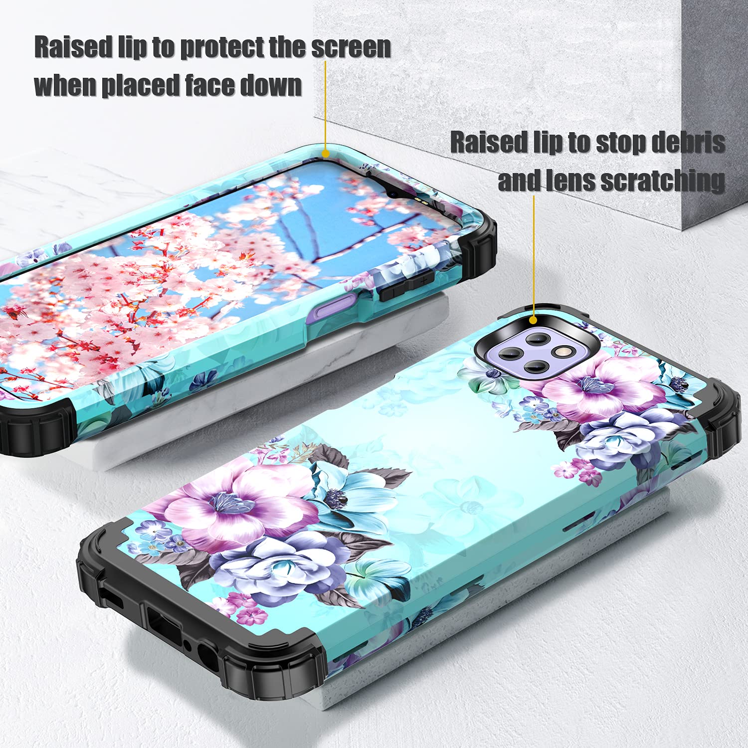 春花様专用Galaxy A22 携帯電話3台 春花様专用Galaxy A22 携帯電話3台 Amazon | ［らふら］全機種対応