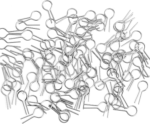 Miniatura 4 de Aguja de combustión colgante en forma de R para horno, fusión de vidrio y cerámica alta resistencia a la temperatura del fuego, ganchos de nicrome