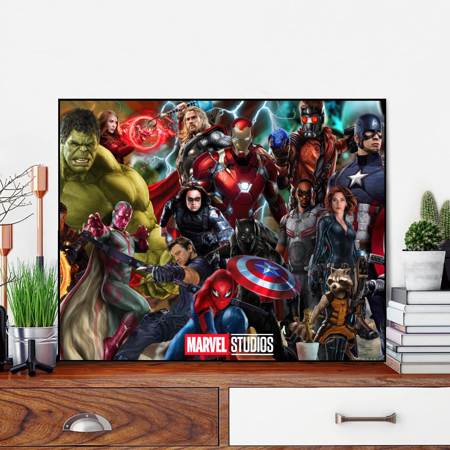 Amazon | マーベル 5Dアニメダイヤモンドペインティングキット