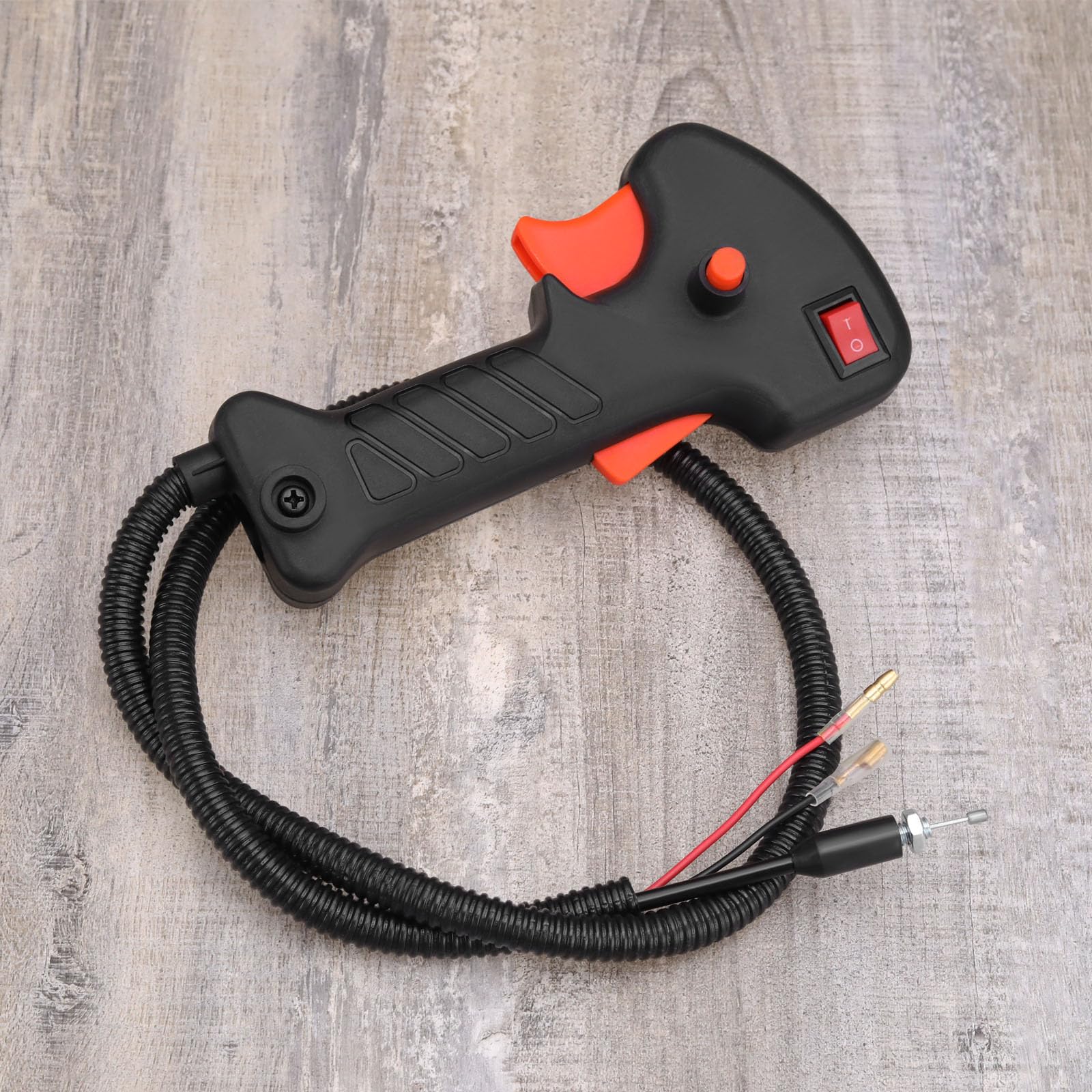 2 PCS Cable de Interruptor de Mango de Cortacésped Cable de Gatillo de Acelerador para Desbrozadora Accesorios de Herramientas de Jardinería