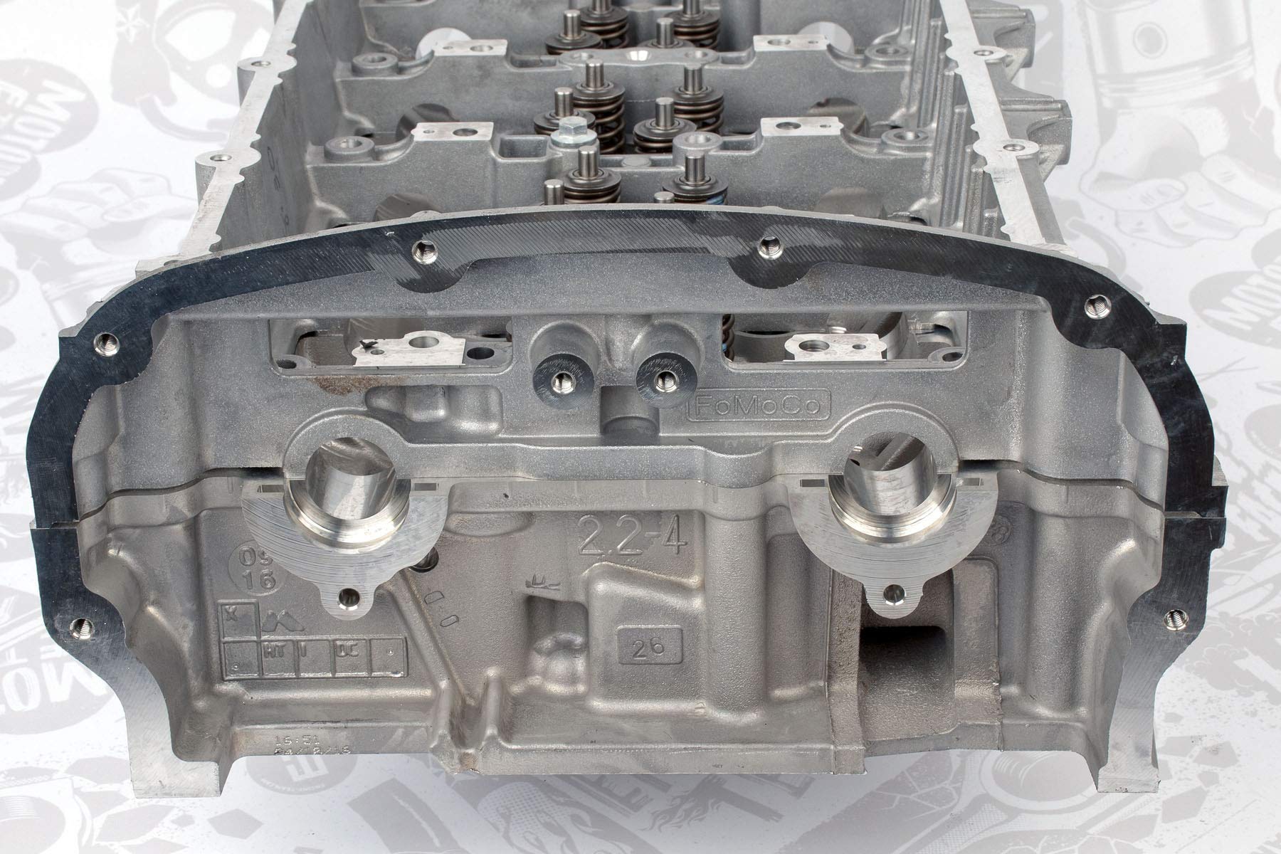 TESTATA TESTA CILINDRO NUOVA 0200GW 71724181 71794706 9662378080 1433147 1671382 RM6C1Q-6C032-AA RM6C1Q-C032-AA CON GARANZIA PER DI