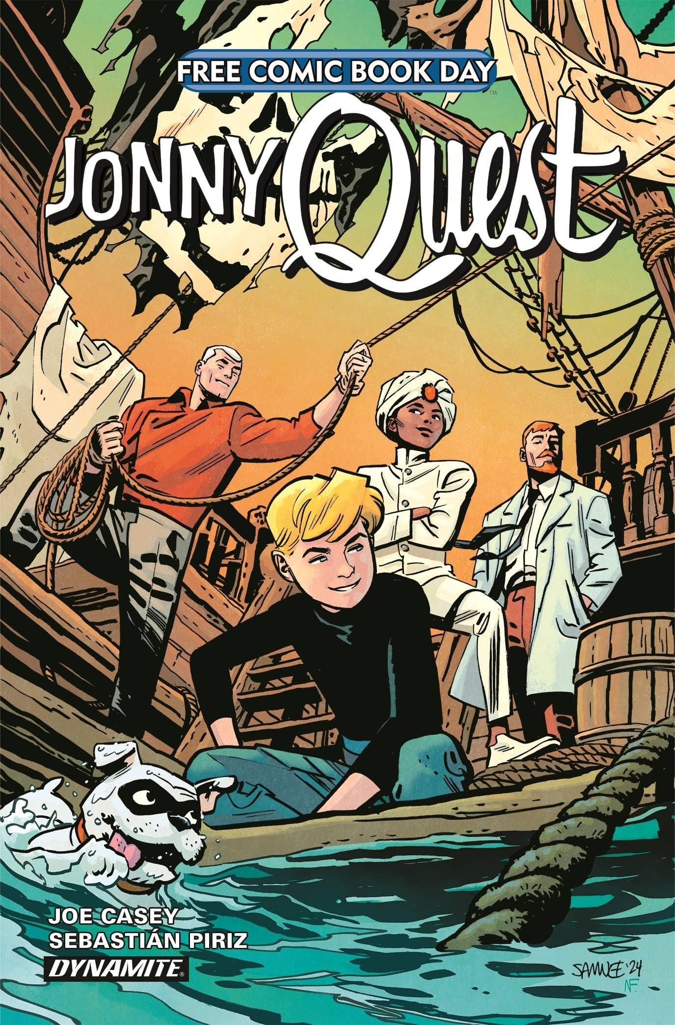 Jonny Quest FCBD 2024 (Dynamite Free Comic Book Day)