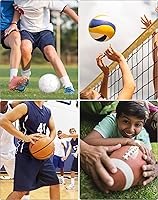 Vista 7 de QWORK Bomba de aire de pelota deportiva con manómetro, bomba de baloncesto, bomba de voleibol, bomba de aire potente para pelota de fútbol, bomba