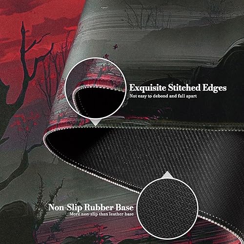 Vista 14 de iCasso Excel - Alfombrilla de escritorio con hoja de trucos, atajos Excel, alfombrilla de escritorio de corte corto Excell, alfombrilla de mouse