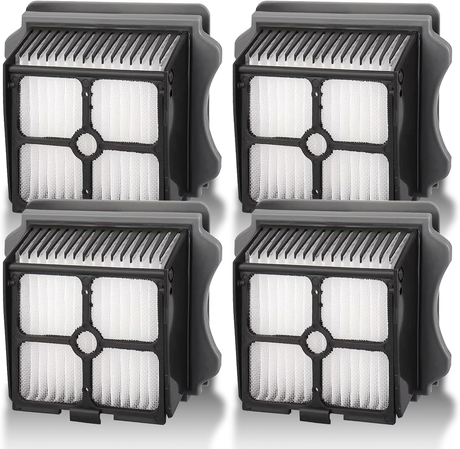 iFloor 3 S3 S5 Replacement Vacuum Filter Parts Compatible with iFloor 3/Floor One S3 Wet Dry Vacuum Cleaner, 4 Pack Filters