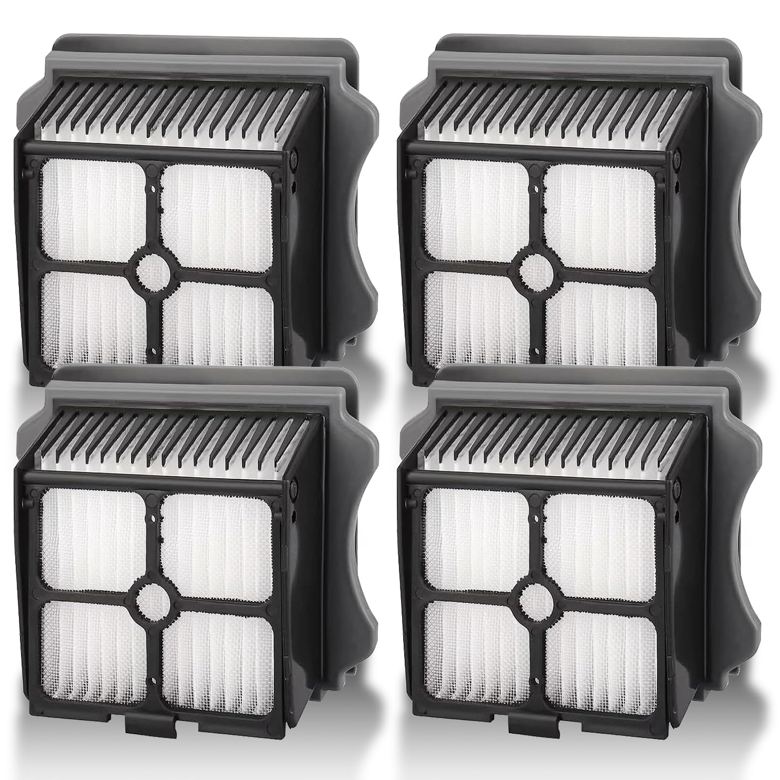 iFloor 3 S3 S5 Replacement Vacuum Filter Parts Compatible with iFloor 3/Floor One S3 Wet Dry Vacuum Cleaner, 4 Pack Filters
