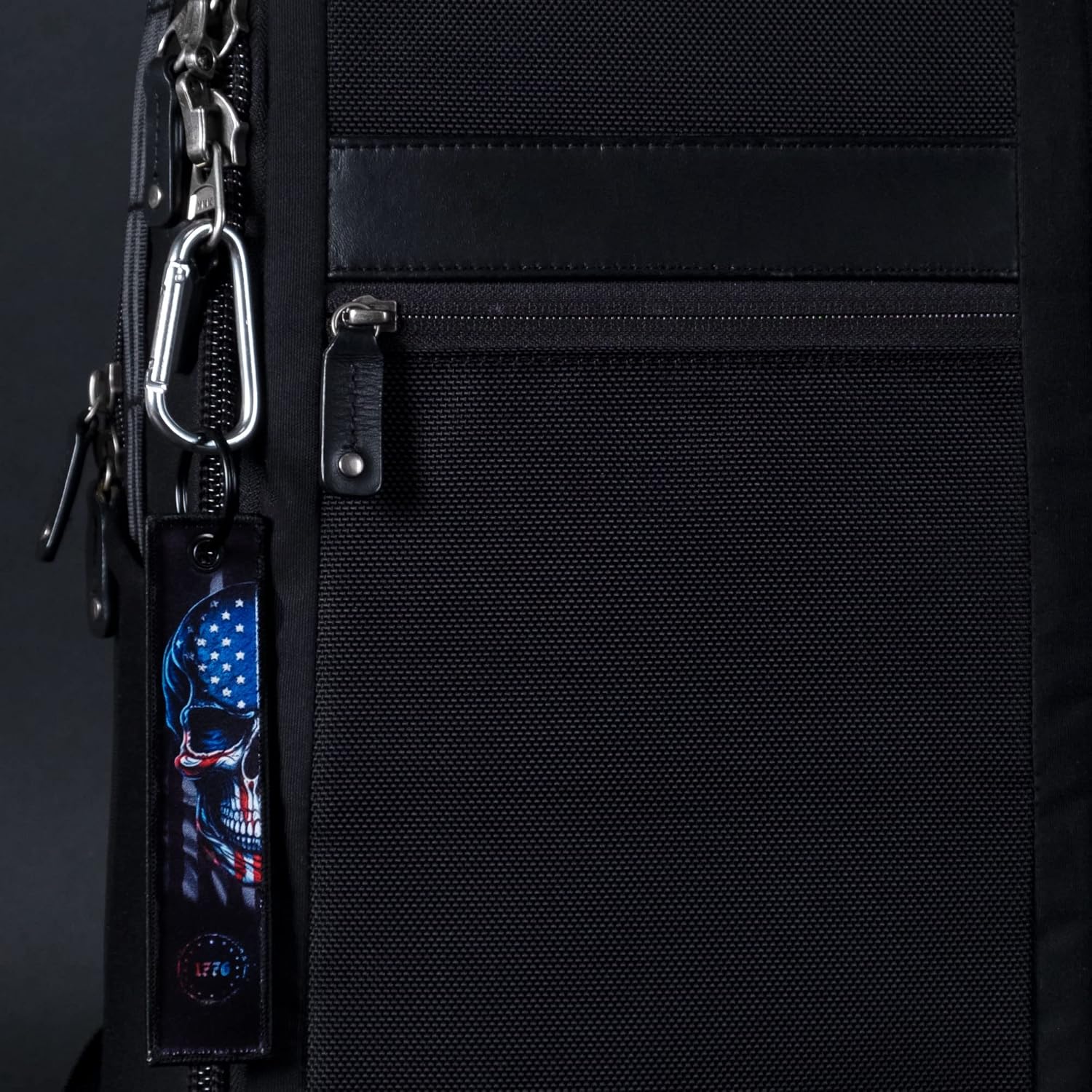 Patriotic Jet Tag Key Tag for attachment to keys, bags, Luggage and more. Made of Nylon Set of 2 - Image 5