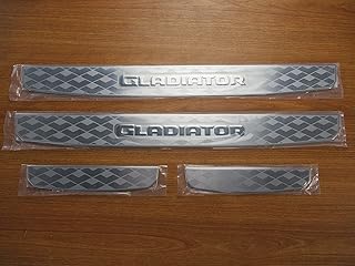 Mopar Jeep Gladiator Stainless Steel Door Sill Guards OEM