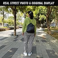 Vista 3 de Bolsas con cordón negro, Negro