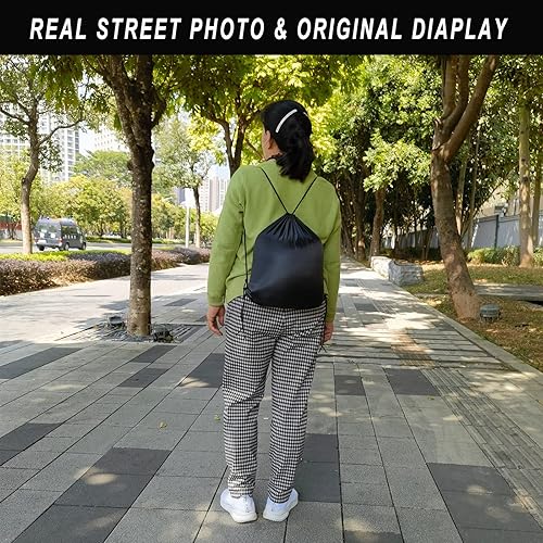 Miniatura 2 de Bolsas negras con cordón, Negro -