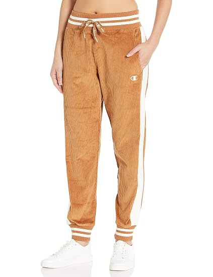 Corduroy Pant W/Reverse Weave, Brown 