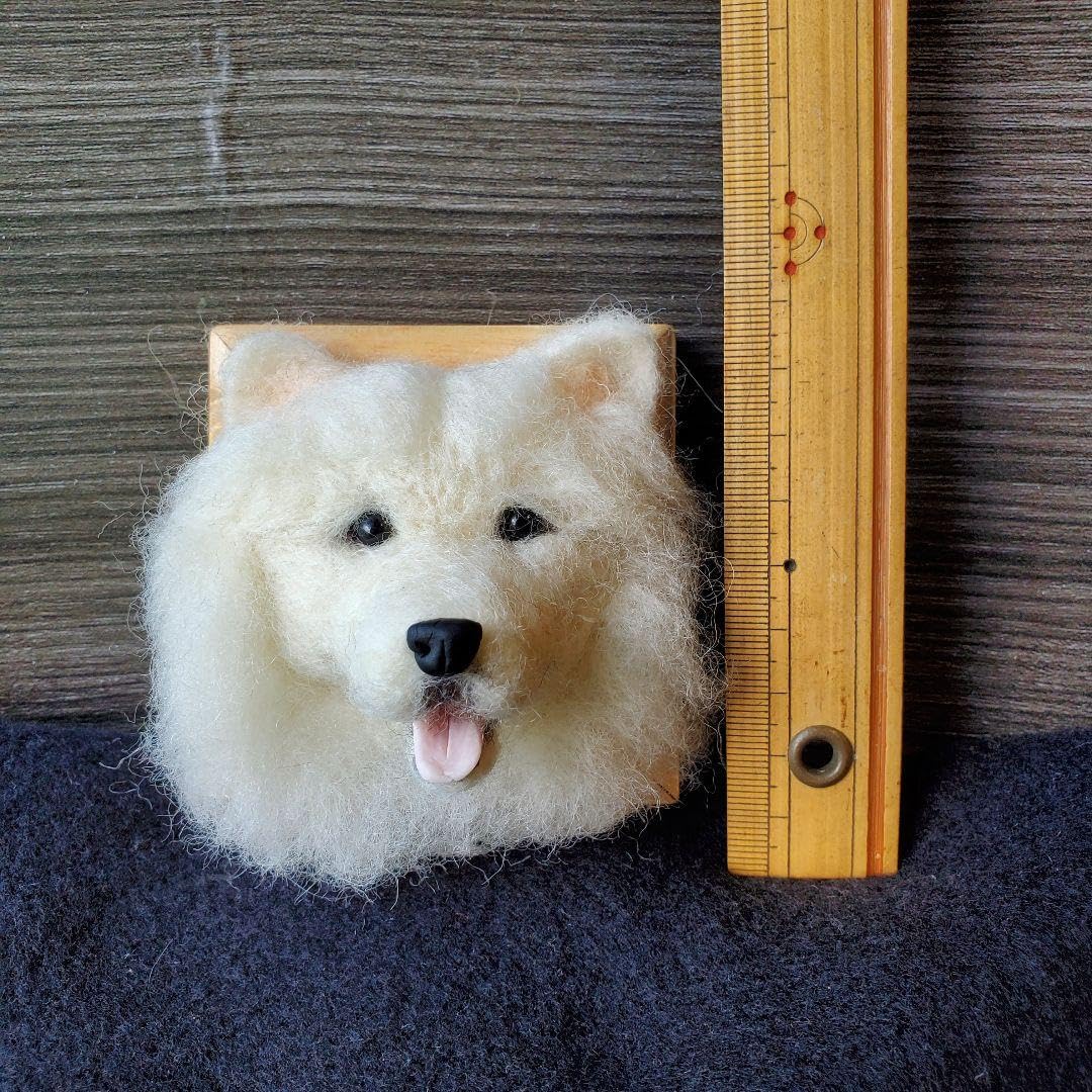 Amazon.co.jp: 羊毛フェルト サモエド : おもちゃ