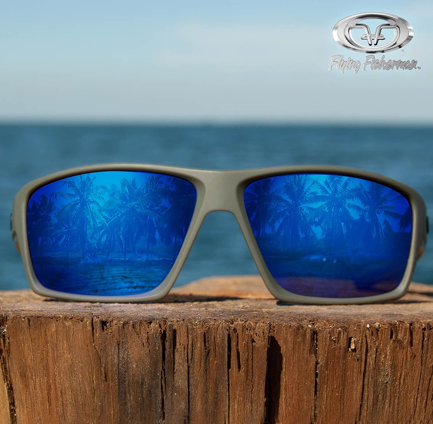 Flying Fisherman Windley Polarized Sunglasses with 100% UVA & UVB Protection for Fishing, Biking, Golf, Hiking, Beach, Driving