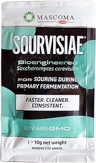 Craft A Brew - Sourvisiae® - Sour Ale Yeast - For Craft Lagers - Ingredients for Home Brewing - Beer Making Supplies - (1 Pack)