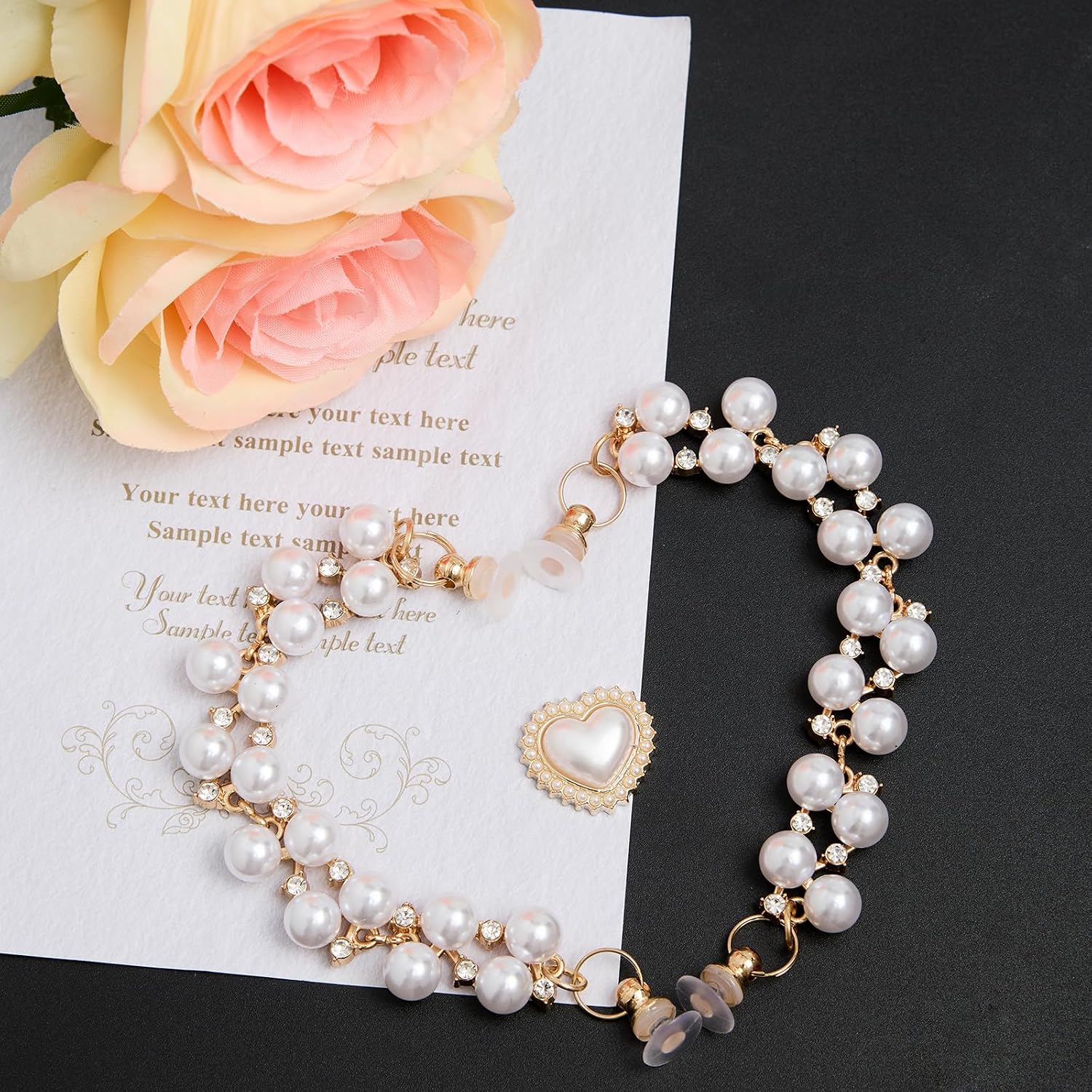 20 Pcs Rhinestone & Pearl Shoe Charm Set, Including Butterfly, Flower and Chain Designs for Clogs & Sandals - Cute Accessories for Women, Ideal Gift Choice