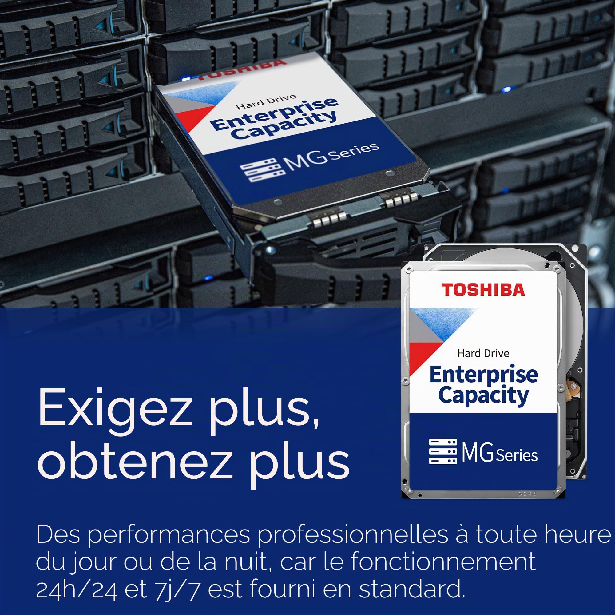 Toshiba Mg10-D Series Mg10ada800e - Festplatte - 8tb - Intern - 3,5" (8,9 Cm) - Sata 6gb/s - 7200 Rpm - Puffer: 512mb (mg10ada800e)