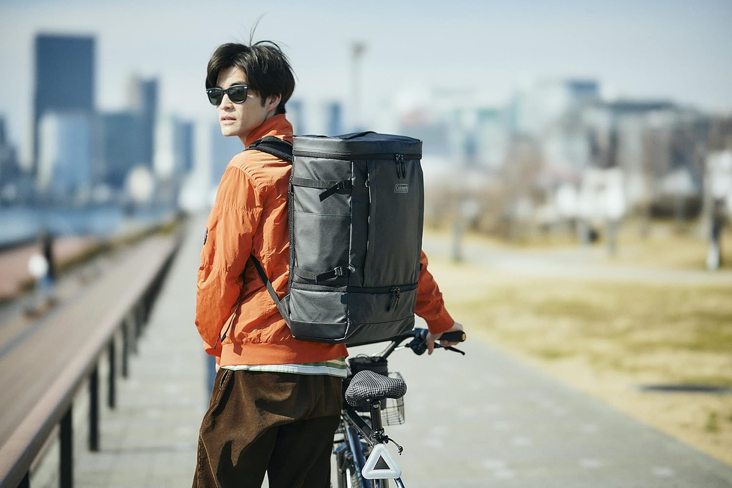 Coleman Shield 35+ 2-Layer Backpack, Heather Black