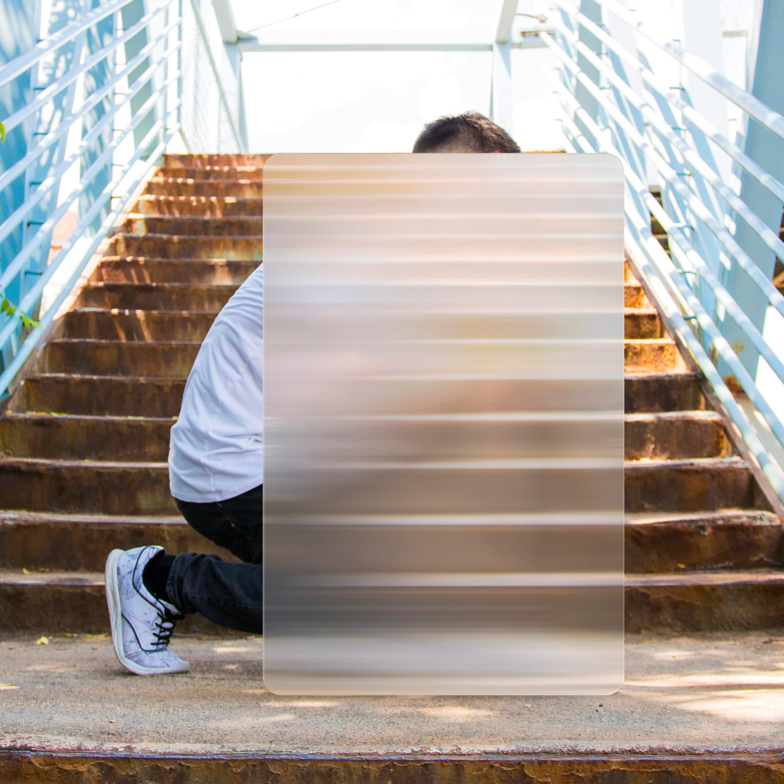 OWLHAUS Captain Invisible - Invisibility Shield - 36"x24" Shield with Handle for Science Experiment, Magic Tricks or just Good Old Fashion Fun Gag