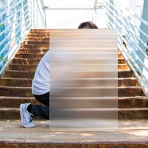 Escudo de invisibilidad, 36 x 24 pulgadas, protector lenticular con asas acrílicas transparentes para bromas, ciencias, magia, ilusión, ocultación,